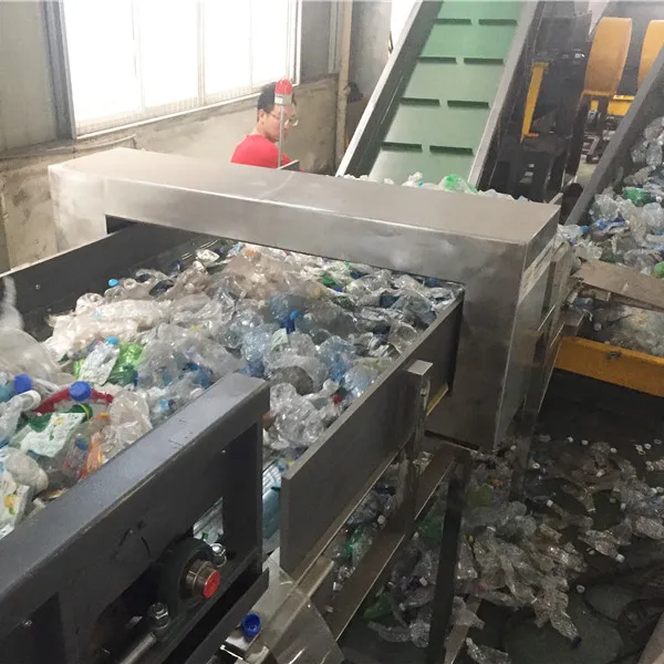 big capacity 2000kg/hr Plastic PET bottle recycling washing machine line