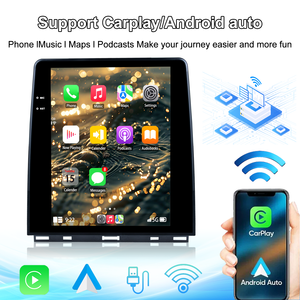 Renault Clio5 CLiO 5 2019-2021 için araba radyo çalar Stereo Carplay Android oto ayna bağlantısı EQ FM BT GPS WIFI dikiz SWC - Product Image 5