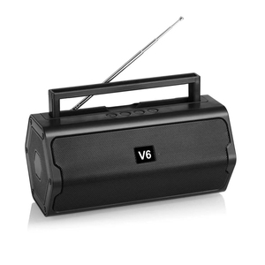 高品质便携式蓝牙扬声器，带大声音低音炮调频收音机和TF/usb卡支持户外派对DC电源 - Product Image 3