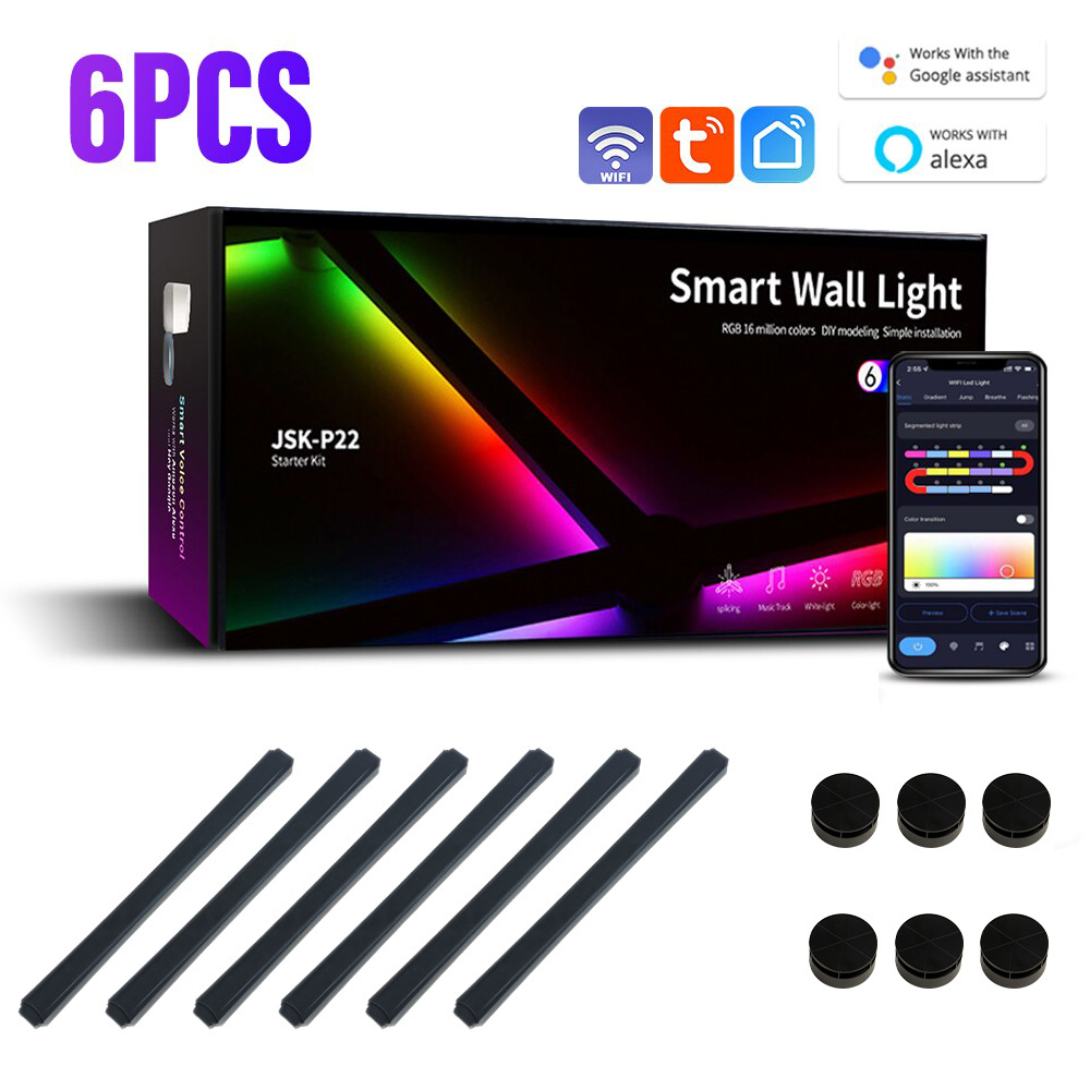 6 pcs/Pack Noir
