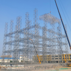 The Tallest Steel <strong>Structure</strong> Cold Storage in Asia Galvanized Steel Roof Space Frame <strong>Structure</strong> - Product Image 6