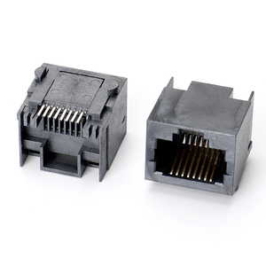 Tab up-conector ethernet de Red Eléctrica, conector RJ45 de 8 pines, conector modular rj45, conector hembra pcb 8P8C rj45, 1 puerto - Product Image 2