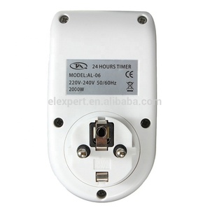 EU Germania presa di corrente universale timer display digitale A CRISTALLI LIQUIDI di controllo del tempo di AL-06 SPINA IN 24 ore TIMER - Product Image 3