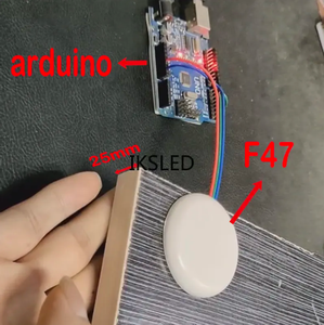Arduino 3.3-24V F47-A容量性タッチスイッチモジュールArduinoセンサータッチバルクヘッドタッチ用誘導近接センサースイッチ - Product Image 4