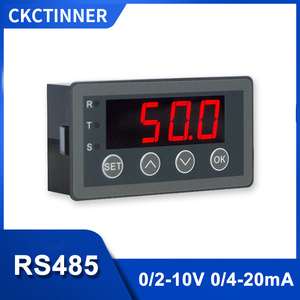 仪表hxdsboxai-nr/485/RL DC 0/2-10V 0/4-20mA模拟输入显示仪表数字显示版本模拟仪表 - Product Image 2