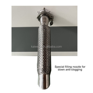 2ポート4スケールの高性能小型フットプリント自動グースダウンキャンプキルト充填機 - Product Image 4