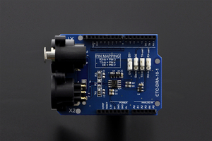 DMX-Erweiterungs karte für Arduino-kompatiblen MAXIM-MAX485-Chip zur Erweiterung der Funktion des Master-Slave-DMX-Geräts von Arduino