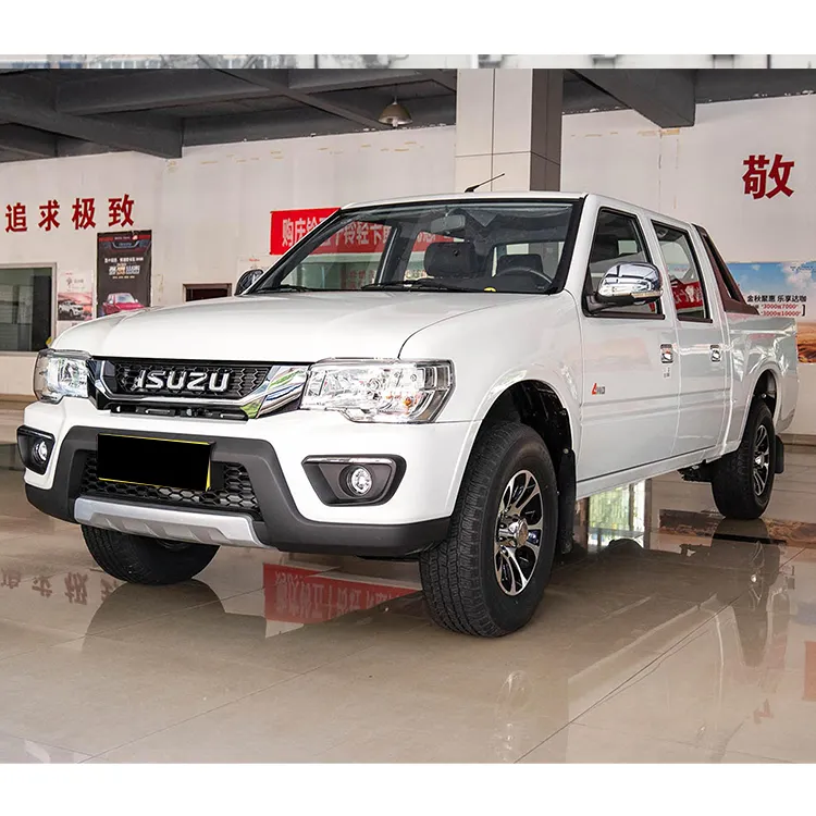 Camioneta China Isuzu 17, camioneta de gasolina, 4x4, vehículos de carga a gas
