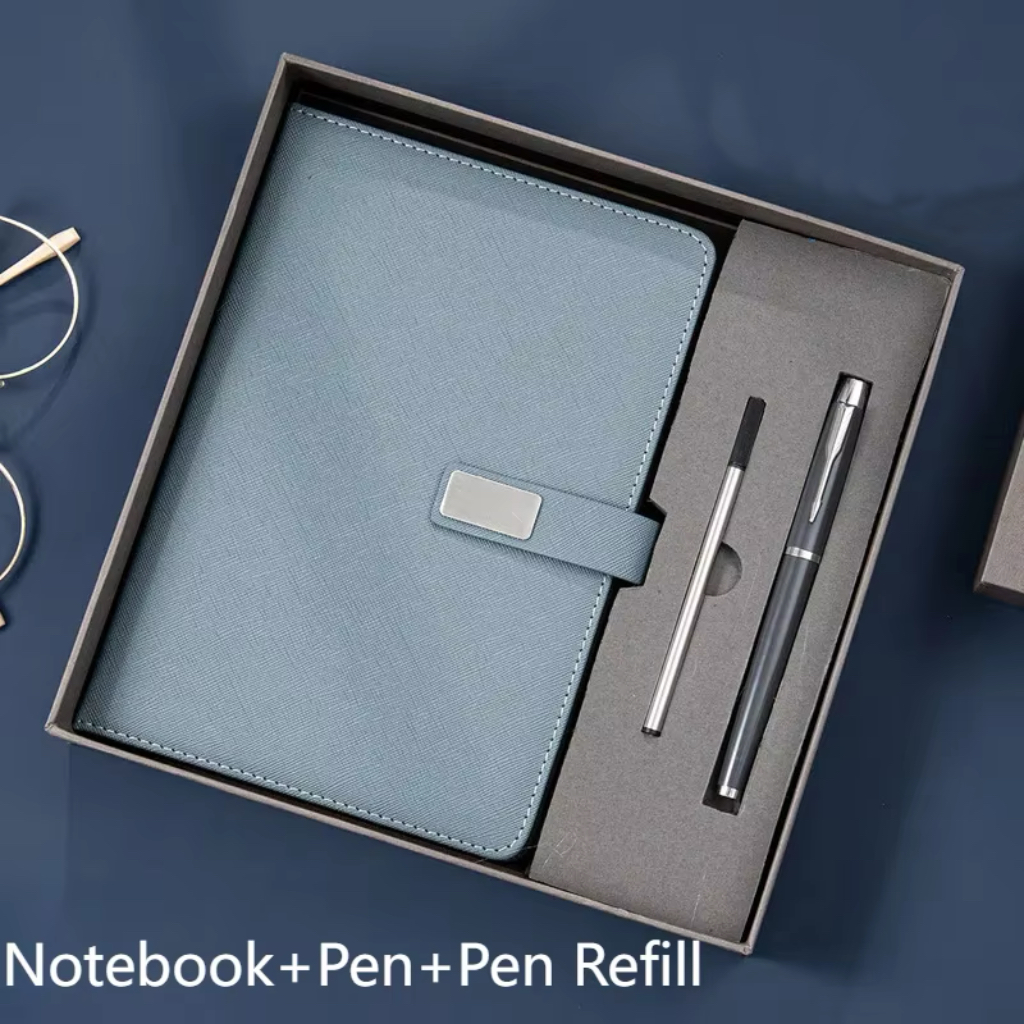 Gray Notebook+Pen