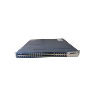 WS-C3750X-48P-S 1U Netzwerk-Switch mit 48 10/100/1000 Ethernet PoE + Ports SNMP QoS VLAN-Funktionen auf Lager Box-Gehäuse - Product Image 1