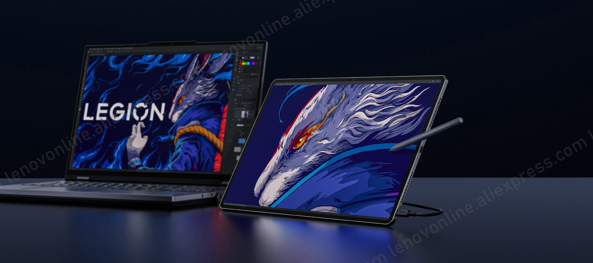 レノボタブレット Legion Y900 12GB RAM、256GBストレージ、Android 13