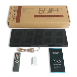 Timer per orologio da parete digitale a Led grande da 6 pollici con telecomando per la decorazione domestica - Product Image 5