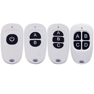 Personalizzare 1-4 tasti telecomando per Garage porta porta di apprendimento codice metallo duplicatore 315Mhz 433Mhz - Product Image 1