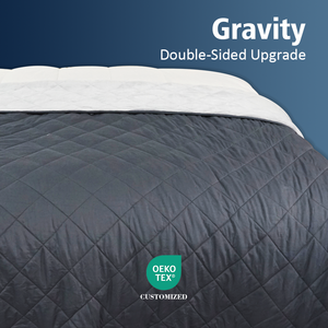 Weighted Blanket Cooling Heavy Blanket for Sleeping Queen Size Breathable Blanket with Premium Glass Bead, <strong>Machine</strong> Washable - Product Image 1