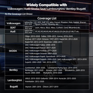 Vident V301 Pro per VAG strumenti diagnostici per auto lettore di codici per VW ECU codifica Active Test Key programmazione per strumento diagnostico Audi - Product Image 6