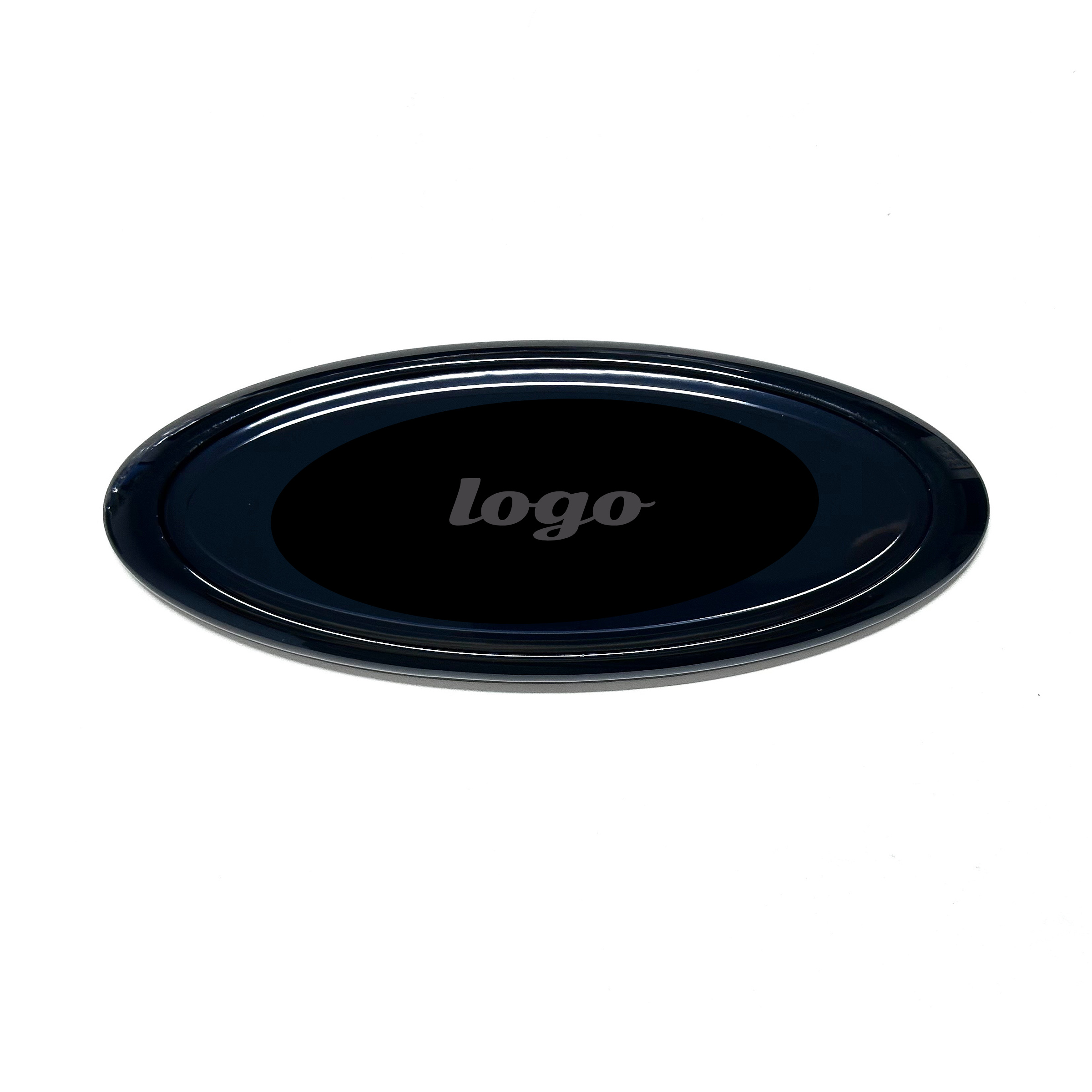 Insignia negra + logo negro
