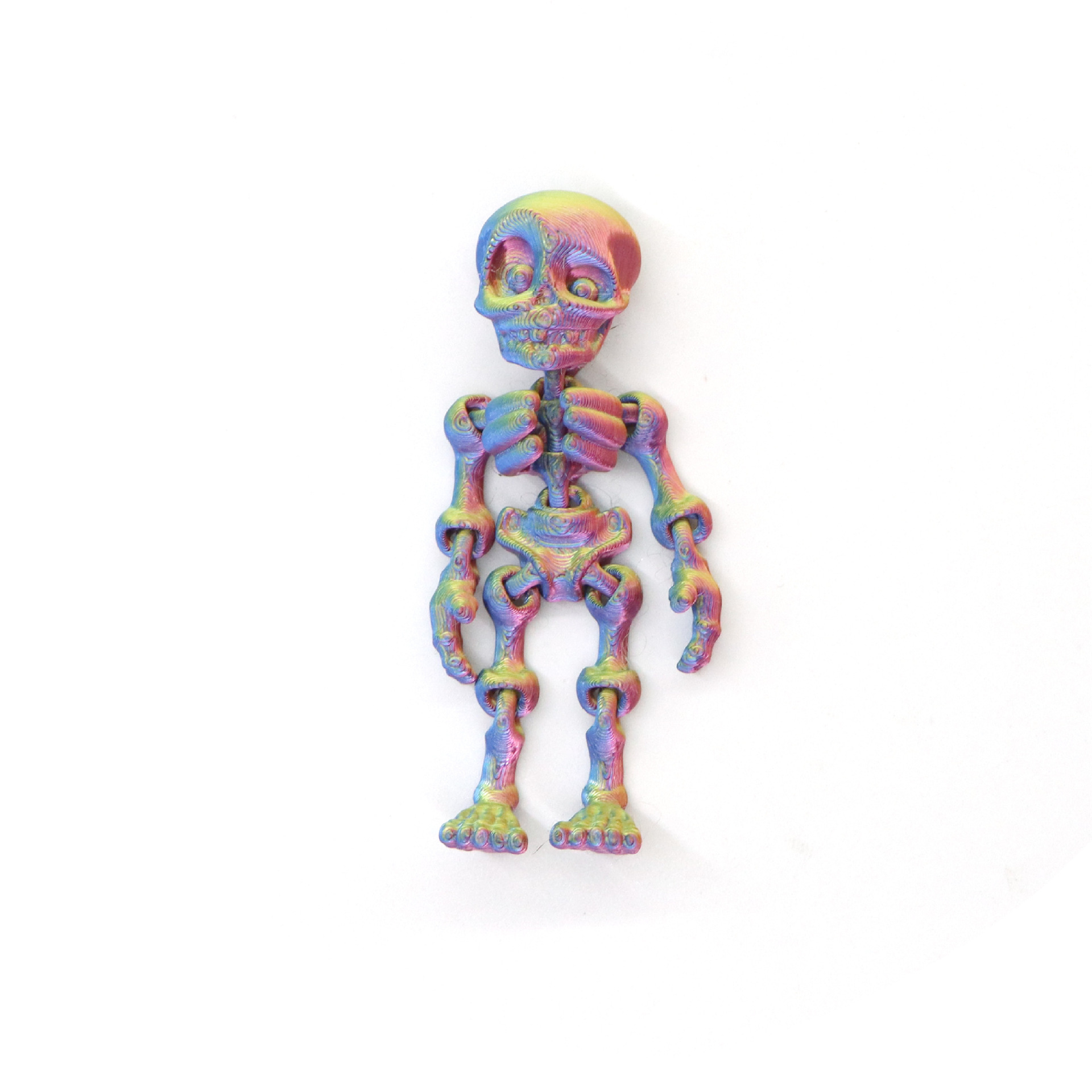 Mini fridge magnet-skull design-cool colorful
