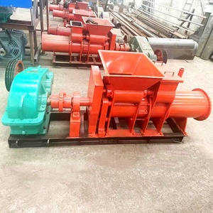 Kleine manuelle Vakuum-Hohlton fliesen Ziegel form Vakuum-Extruder fliesen herstellung Ton ziegel herstellungs maschine zum Verkauf