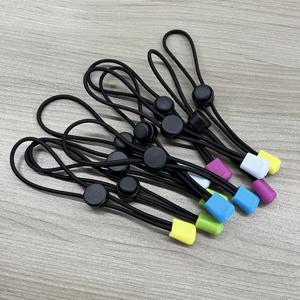 1/8 Inch <strong>Elastic</strong> Bungee <strong>Cord</strong> <strong>With</strong> <strong>Cord</strong> Lock and Single Hole <strong>End</strong> Stopper for Drawstring Shoelaces Clothing - Product Image 3