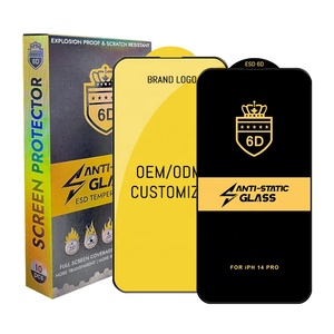 Tùy chỉnh cơ sở tấm tùy chỉnh điện thoại bảo vệ màn hình nhựa Applicator bao bì bán lẻ cho Apple iPhone 15 Pro Max 14 cộng với - Product Image 1