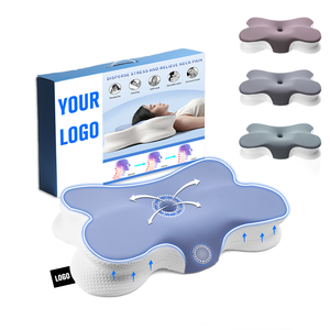 Cột Sống Cổ gối màu xanh lớn gối cho ngủ và cổ của tôi cổ tử cung giường gối giúp bảo vệ giấc ngủ - Product Image 1