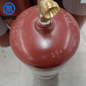 China Fabriek Industrieel Gas 7.6-8.0l DOT-8AL B40 Acetyleen Cilinders C2h2 Acetyleen Fles - Product Image 3