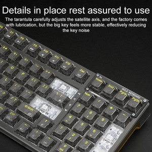 热卖99键有线2.4G无线RGB三模机械键盘，带冰魂开关 - Product Image 2