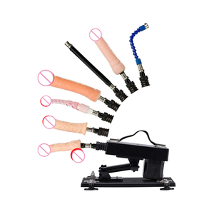 Leistungs starke automatische Sex-Maschinen gewehr 20 Anbaugeräte Geschwindigkeit verstellbare Vibratoren <span class=keywords><strong>Dildo</strong></span> Spielzeug für Erwachsene für Frauen und Männer Sex produkte - Product Image 6