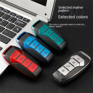 เคสกุญแจรีโมทรถยนต์ Fob สำหรับ BYD 2021 S7/ Song Plus BYD Song Max/Qin Pro อุปกรณ์เสริมกุญแจรถยนต์แบบไม่มีกุญแจ TPU - Product Image 3