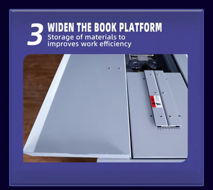 M6 Chất Lượng Cao Động Cơ Powered Màn Hình Cảm Ứng Hoàn Hảo Nóng Chảy Keo Tự Động Hoàn Hảo Keo Ràng Buộc Máy Cho Sách - Product Image 6