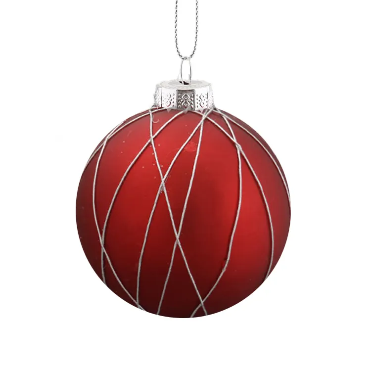 Crafts Featuring Hanging Glass Christmas Ball Ornament for decoration