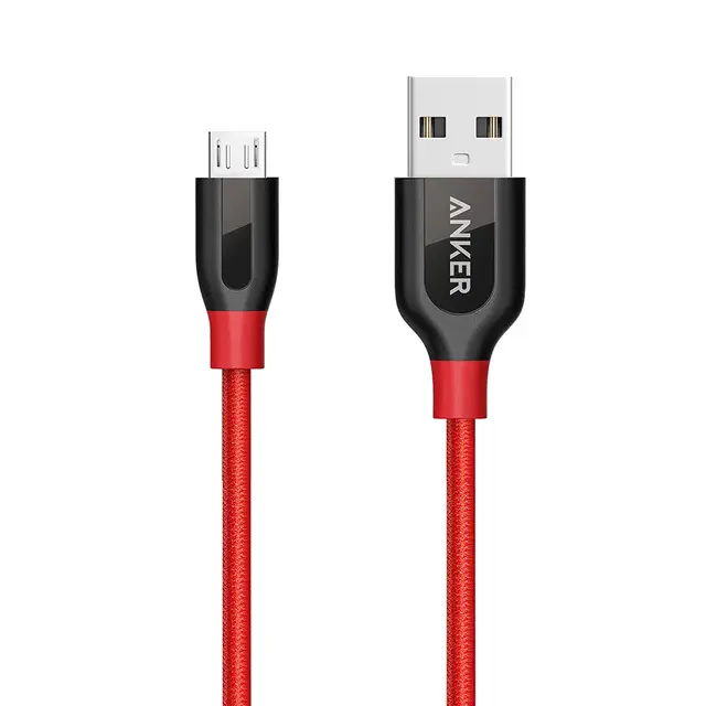 Powerline + Micro USB สายเคเบิ้ลทนทาน,สำหรับ Samsung, Nexus, LG, Motorola, Android Smartphone