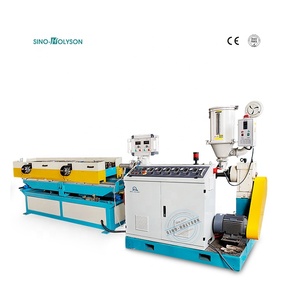 30m/dak +-yüksek hızlı HDPE/PP PVC elektrik borusu oluklu boru yapma makinesi - Product Image 3