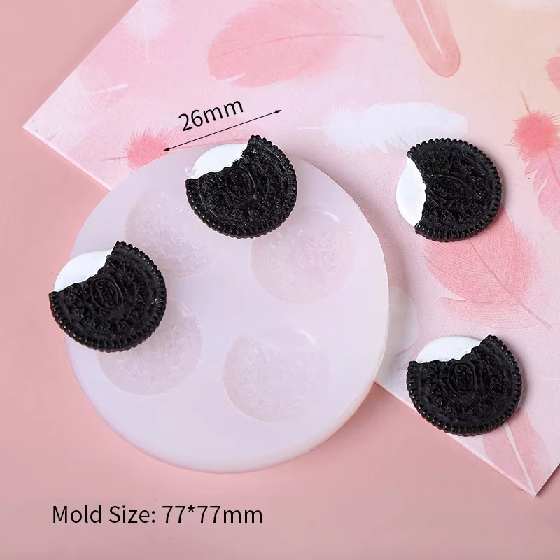Biscuits blancs à 4 cavités