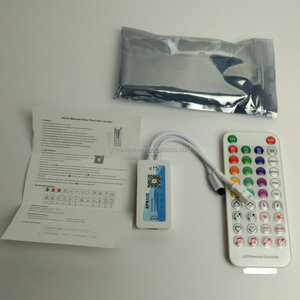 DC5-24V RGB полноцветный светодиодный пиксель контроллер SP611E музыкальный контроллер приложения 38 Ключ ИК-пульт дистанционного управления для WS2812B SK6812 WS2811 WS2815 - Product Image 2