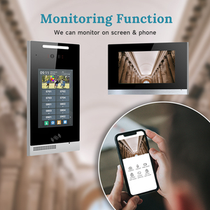 Sistema de intercomunicador con control remoto para múltiples apartamentos, sistema de intercomunicación con desbloqueo por aplicación para Android/IOS - Product Image 6