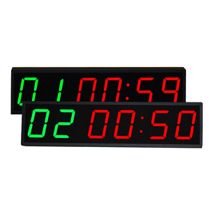 Timer da Fitness digitale grande da 4 pollici a LED Timer da parete per palestra, - Product Image 5