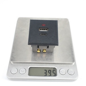 Toma de corriente con USB tipo C, enchufe de conexión a internet QC de carga rápida 2.5A 3.5A, conector tipo C para servidores PDU UPS - Product Image 6