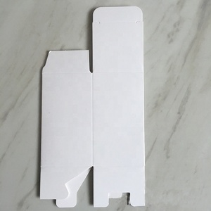 素色定制模切礼品白色纸板盒 - Product Image 4