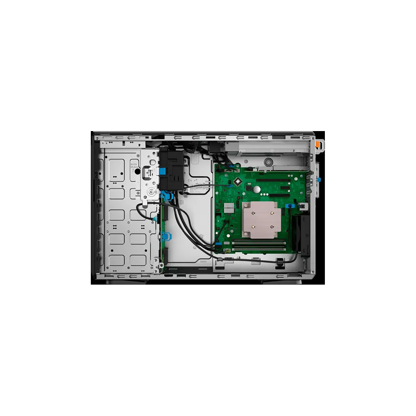 T360 PowerEdge baru kualitas tinggi hingga tiga SATA (HDD) 3.5 inci HDDS hingga 12 TB Mini Tower Server tersedia