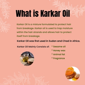 OEM ODM Wholesale 60ml <strong>Authentic</strong> Chebe Powder and Karkar <strong>Oil</strong> Lmprove Scalp Health Revitalize Damaged Hair Karkar <strong>Oil</strong>
