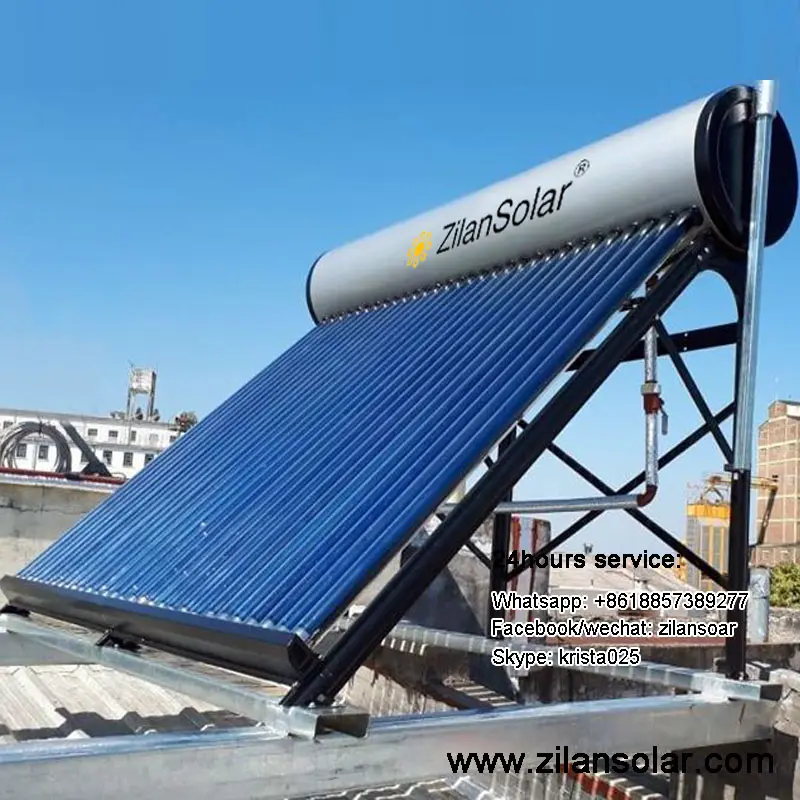 150L Solar warmwasser bereiter mit rostfreiem Flach reflektor