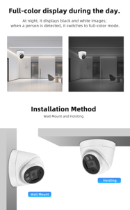 Seetong室内高清闭路电视POE IP圆顶摄像机双光夜视网络Camara P2P有线5MP 4MP智能安全抄送摄像机 - Product Image 3