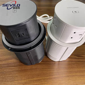 <strong>Multi</strong> Power <strong>Socket</strong> Pop up Wireless <strong>Socket</strong> <strong>Desktop</strong> <strong>Sockets</strong> USA Plugs for Office Kitchen - Product Image 3