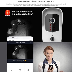 Tuya-videoportero inteligente con WiFi, 1080P, cámara <span class=keywords><strong>IP</strong></span>, Audio bidireccional, funciona con Alexa Echo, Show, Google Home - Product Image 4