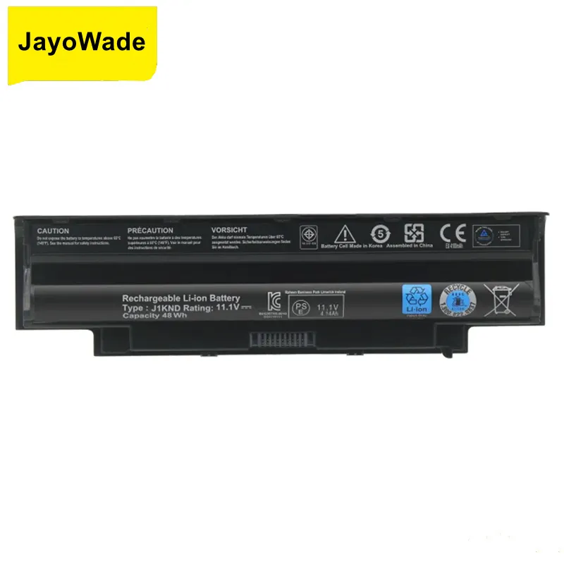 Factory J1KND Laptop Battery For Dell Inspiron M501 M501R M511R N3010 N3110 N4010 N4050 N4110 N5010 N5010D J1KND Notebook