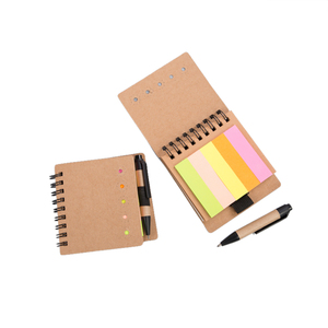 Customized <strong>Notebook</strong> Sticky Notes Self-Adhesive Colored Sticker <strong>Notepad</strong> <strong>Memo</strong> Pad with Pen Set - Product Image 4