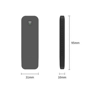 ขนาดเล็ก150Mbps USB UFI โมเด็มไร้สายรองรับ10ผู้ใช้4G & 3G พร้อมช่องใส่ซิมการ์ดและ Wi-Fi ความถี่2.4GHz