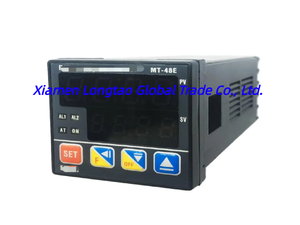 M-T-48VE profilo SSR(12V / 50mA) 48*48*111 Multi-lnput tipo K/J/PT pulsanti di colore Fuzzy PID regolatore di temperatura - Product Image 1