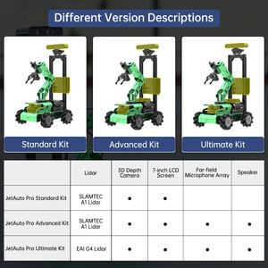 ROS2 istruzione JetAuto Pro Robot con la visione AI braccio robotico supporto Lidar navigazione, prevenzione degli ostacoli, afferrare e maneggiare